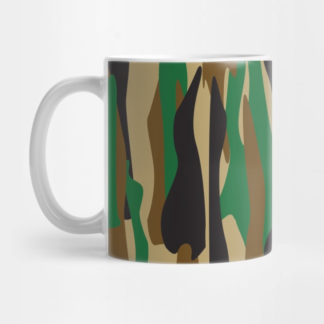 Military Camouflage Pattern by DesignWood Atelier